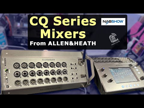 Allen & Heath CQ Series Ultra Compact Digital Mixers