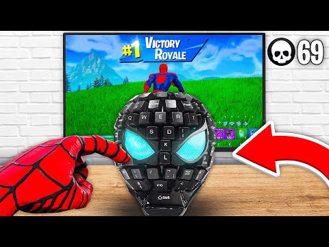 Fortnite But Every Kill = Superhero Keyboard