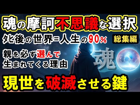 【2ch不思議体験】魂の摩訶不思議な選択！親を必ず選んで生まれてくる理由とは？現世を破滅させる５つの鍵...総集編(作業用・ながら見用)【スレゆっくり解説】