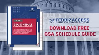 Free GSA Schedule Guide | What's Included