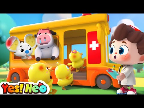 🔴LIVE | Wheels On the Ambulance | Ambulance Rescue Team | Nursery Rhymes & Kids Songs | Yes! Neo