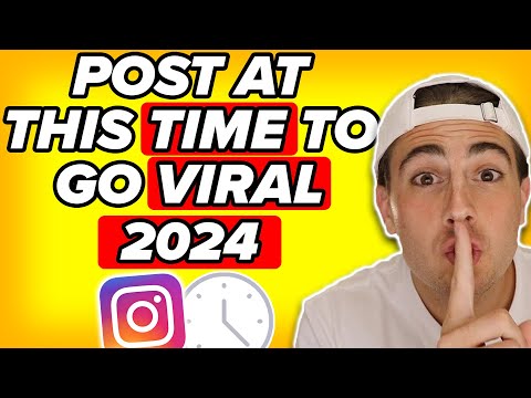 The BEST Time To Post on Instagram To Go VIRAL in 2024 (secrets revealed)