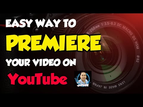 How To Premiere A Video On YouTube 2020 Using Mobile Phone | EASY WAY