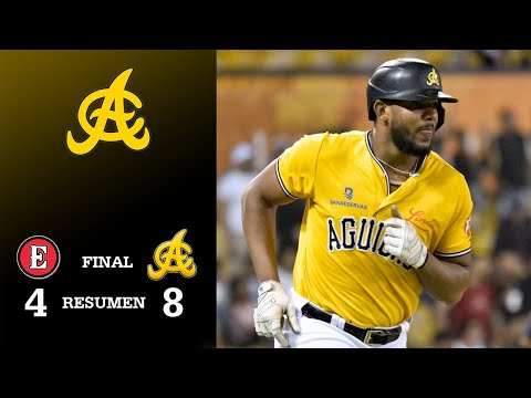 Highlights: Leones del Escogido vs Águilas Cibaeñas | 9 de diciembre