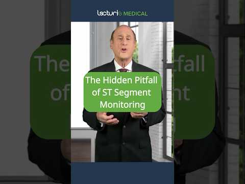 The Hidden Pitfall of ST Segment Monitoring 📉 #CardiologyTips #ECG #usmle