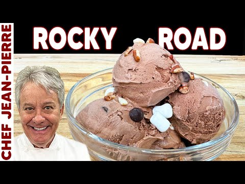 Rocky Road Ice Cream | Chef Jean-Pierre