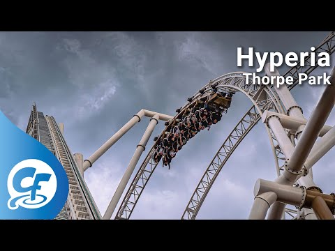 Hyperia off-ride 4K B-Roll @60fps Thorpe Park