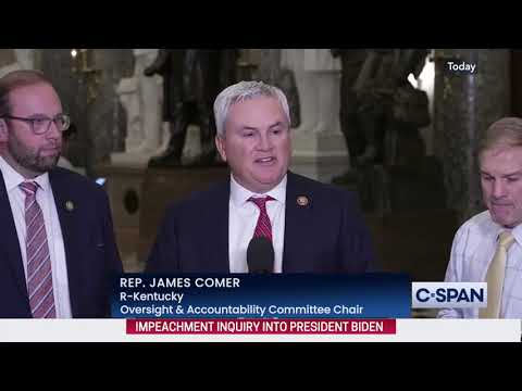 Chairman Comer Applauds Passage of Impeachment Inquiry Resolution