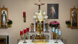 LIVE Eucharistic Adoration - Sisters of Divine Mercy