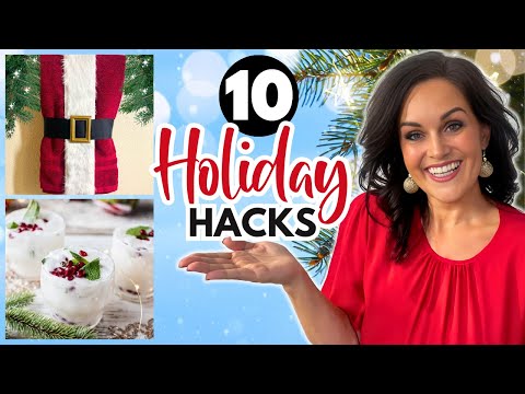 10 Genius HOME HACKS for the HOLIDAYS!