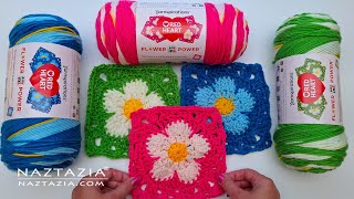 Red Heart Granny Square Flower Power Yarn, an HONEST Review