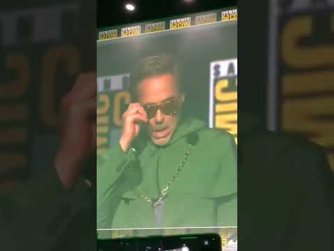 Robert Downey Jr. will return to the MCU | My first International Event vlog #marvel #vlog #ironman