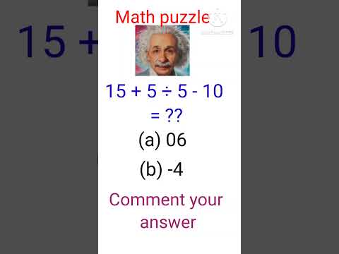 Math puzzle || #math #quizgame #quiz #mathematics #gkquestion