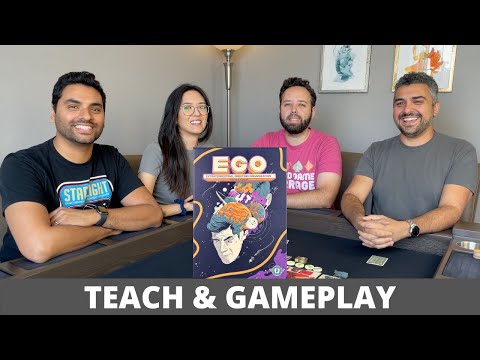 EGO - 4-Player Teach & Playthrough feat. @BoardGameBarrage