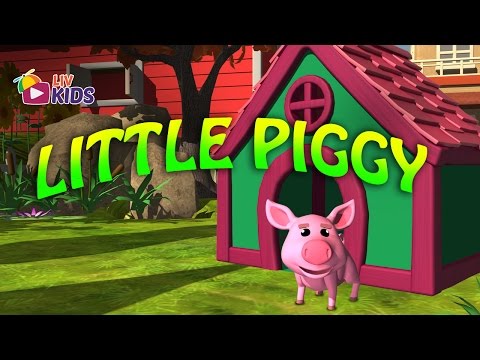 This Little Piggy with Lyrics | LIV Kids Nursery Rhymes and Songs | HD