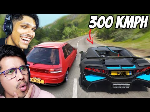 Bugatti Supercar VS Maruti 800 (Forza Horizon 5) with @GamerFleet@AnshuBisht