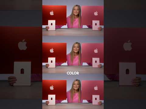 Pink vs Red iMac / Glossy vs Nanotexture