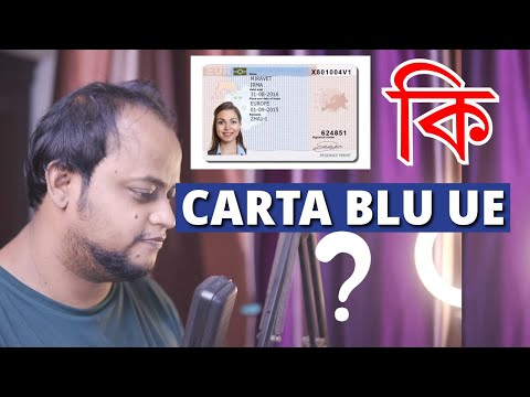 ইটালি ভিসায় Carta Blu UE  আসলে কি ? সতর্ক হোন !