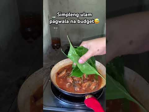 Simpleng ulam pagwala ng budget😅