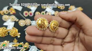 1500rs earrings restock only limited stock don't miss it available Kukatpally Store