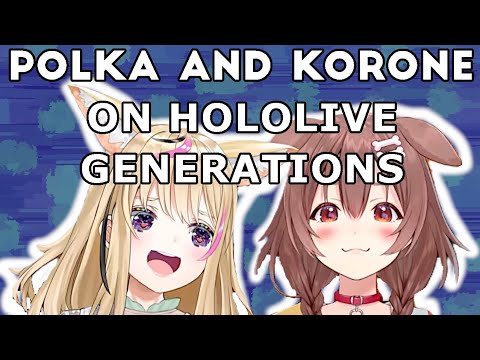 [HOLOLIVE] Polka And Korone Discussing Nepolabo, Gamers, HoloX and ReGloss