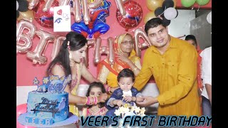 VEER'S FIRST BIRTHDAY