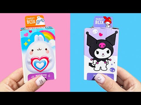 Unboxing and Review Sweets Hello Kitty Kuromi and more