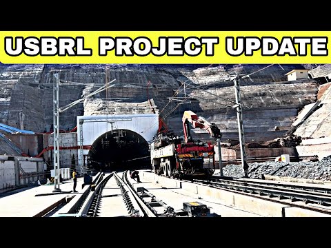 USBRL PROJECT UPDATE | USBRL RAILWAY TUNNEL | DELHI TO SRINAGAR TRAIN | KASHMIR BY TRAIN