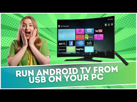 Run Android TV from USB On Your PC