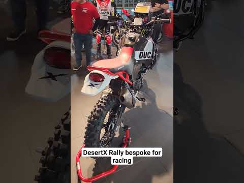 Ducati DesertX Rally Race Bike ! #Ducati #rally