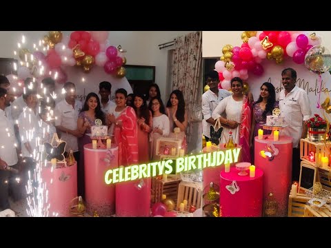 Roja daughter's birthday | Teenage girls birthday | Jabardasth roja mam daughter's birthday |