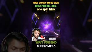 FREE FIRE BUNNY MP40 GOT PERMANENT😱😱|| GUN CRATES OPENING #shorts #viral #freefire