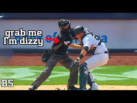 Worst Catcher Hit by foul tip  in Baseball / MLB