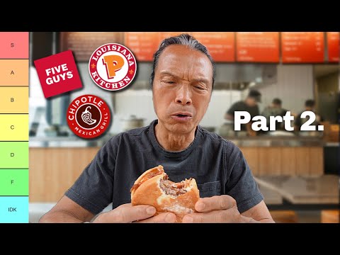 Iron Chef Dad Tries Fast Food for the FIRST time. (Part 2)