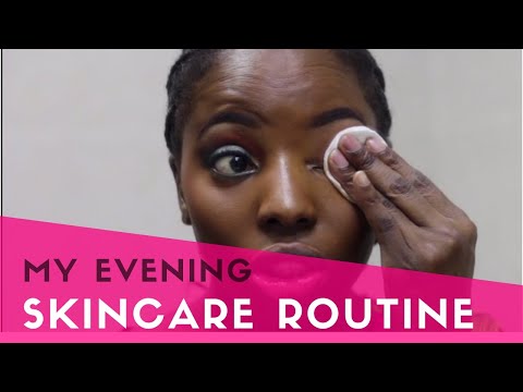 SIMPLE EVENING SKINCARE ROUTINE| JOY QUINT | HOW TO TAKE OFF YOUR MAKEUP PROPERLY