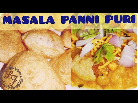 HOME MADE MASALA PANI PURI||மசாலா பானி பூரி||मसाला पानी पुरी