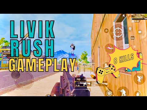 Livik Rush Gameplay Pubg Mobile | Chikcen Dinner | ArsiiPlays