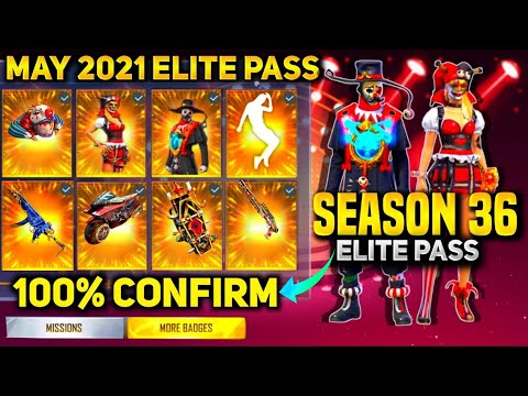 May Elite Pass Free Fire 2021 || Season 36 ELITE PASS Full Video | May Elite pass Free fire