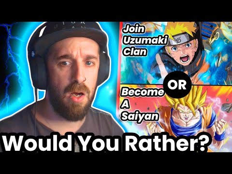 WOULD YOU RATHER: ANIME EDITION!?