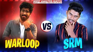 SRM Vs WARLOOP 😍 One Tap Head shot 1 Vs 1 | OVERPOWER GAME PLAY !! - Garena Free Fire