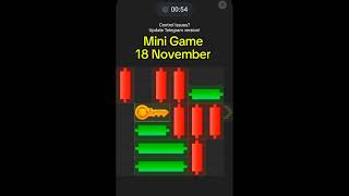 Mini Game Today 18 November Hamster Kombat How To Solve Mini Game Puzzle in Hamster Kombat (100%)