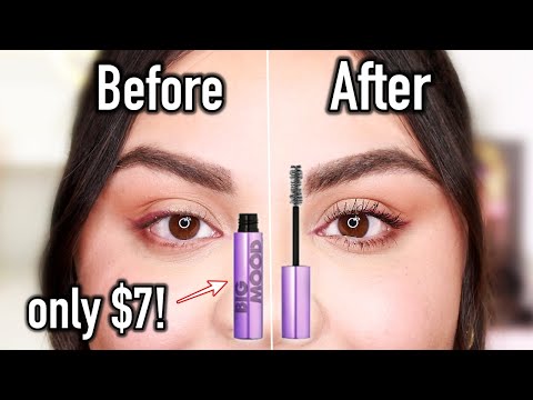 Cheap Cruelty Free and Vegan Mascara But is it good? NEW ELF Big Mood Mascara Review