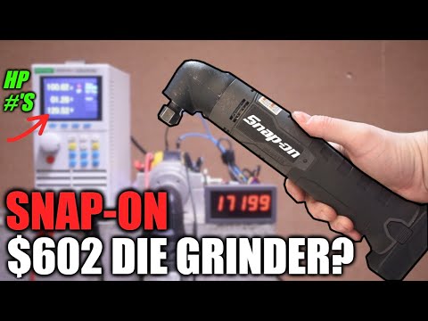 Snap-On: Most Expensive Die Grinder Ever vs M12 & Makita