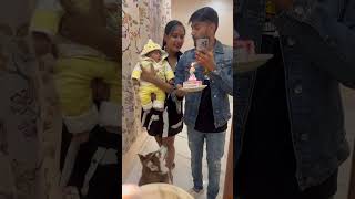 Yuvan’s 2 month birthday celebration #babyboy  #birthday  #celebration  #husky  #dog  #family  #love