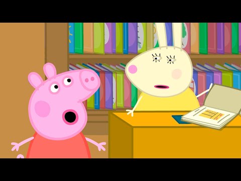 Peppa Pig Has To Be Quiet At The Library 📚 Peppa Pig Official Full Episodes