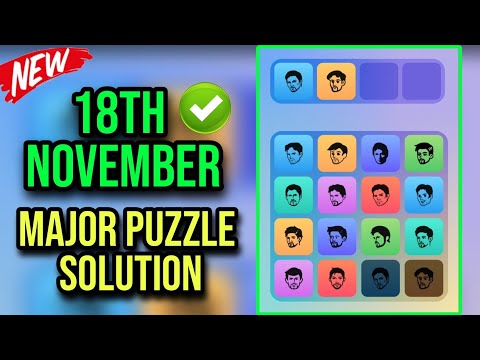 18 November Major puzzle durov Solved Today | Major Daily combo card 18 November Major puzzle durov