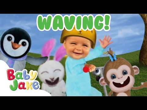 @BabyJakeofficial - 👋🐰 Waving to Baby Jake's Bestfriends! 🐵👋 | Full Episode | TV Show for Kids