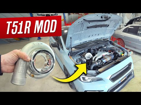 Insane T51R Mod On The 800WHP STI! (Too loud?!)