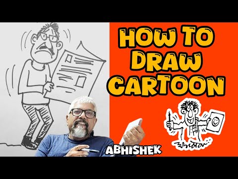 Funny cartoon drawing | How to learn cartoon | How to draw cartoon