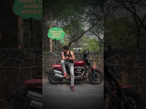 Paise kharch krna siko #harleydavidson #fatbob #paise #kharcha #paisa #mrfogjee #youtubeshorts